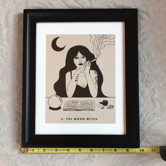 Moon Witch Framed Art Print - Picture 5 of 7